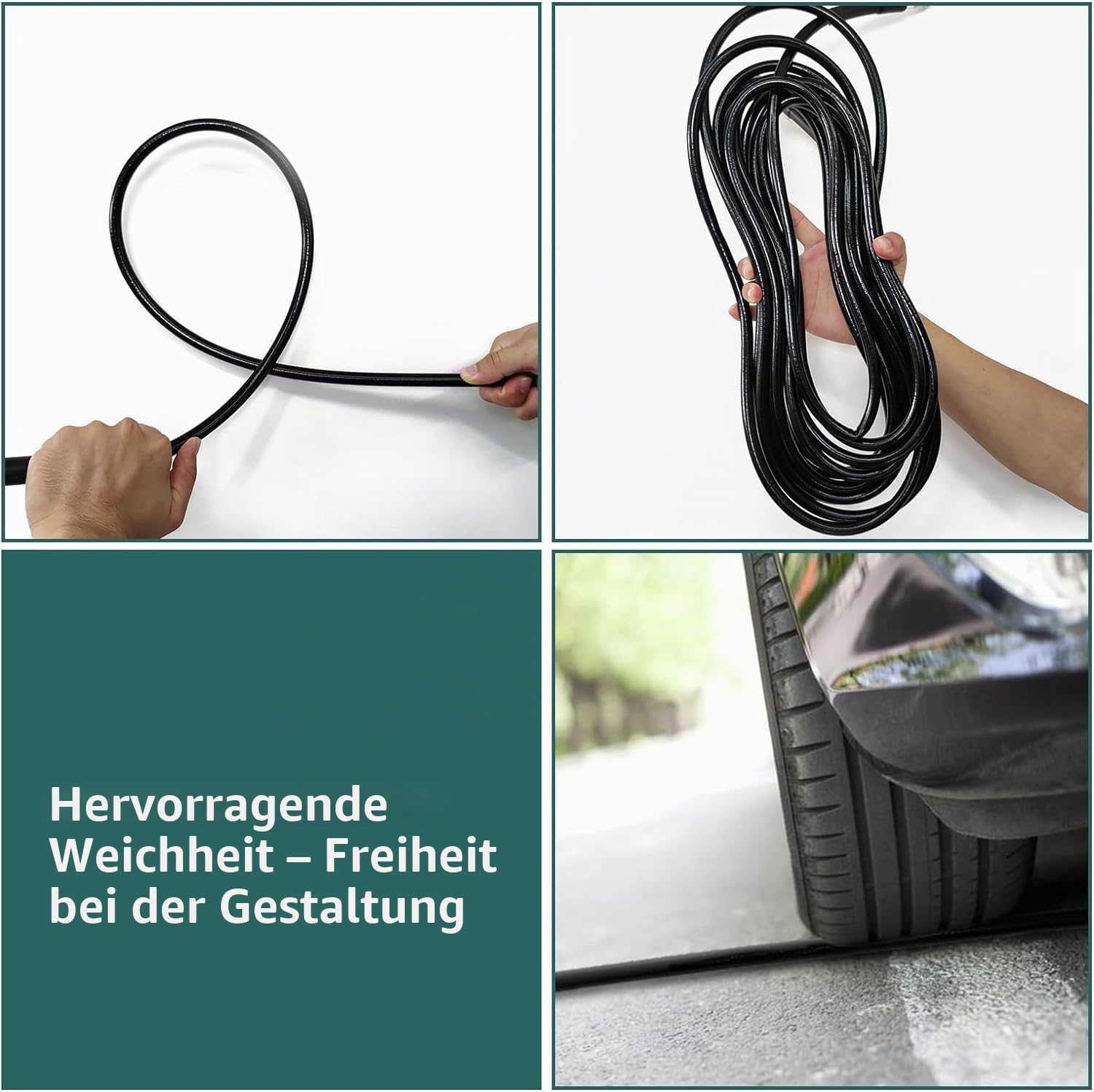 20M/6,5FT Hochdruckreiniger-Ersatzschlauch für Bosch AQT-Serie Haushalts-Hochdruckreiniger Bosch Aquatak, Zubehör Verlängerung Wasserreinigungsrohr, Klickverschluss Schnellstecker SDS-Armaturen