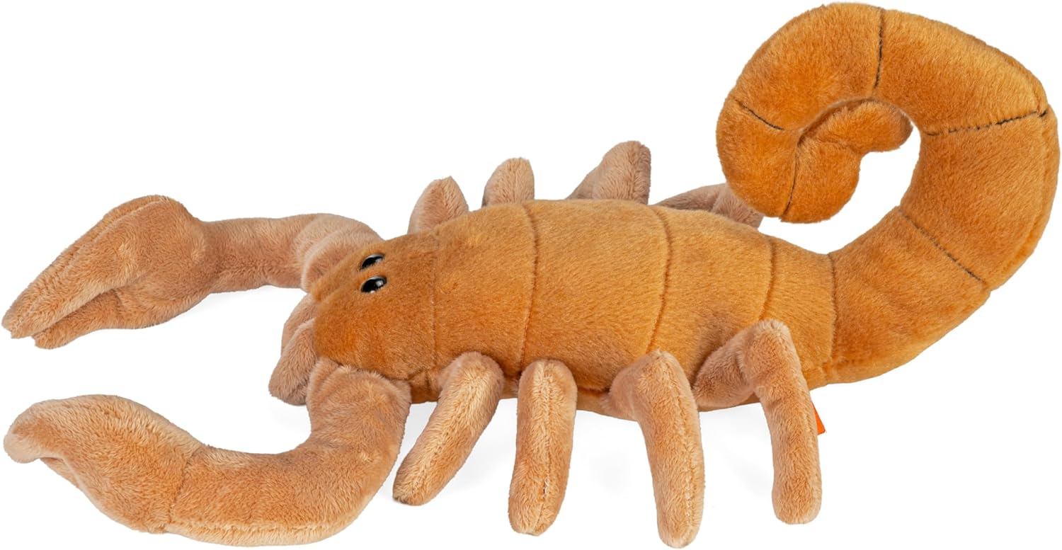Wild Republic Scorpion Plush, Stuffed Animal, Plush Toy, Gifts for Kids, Cuddlekins 12 Inches
