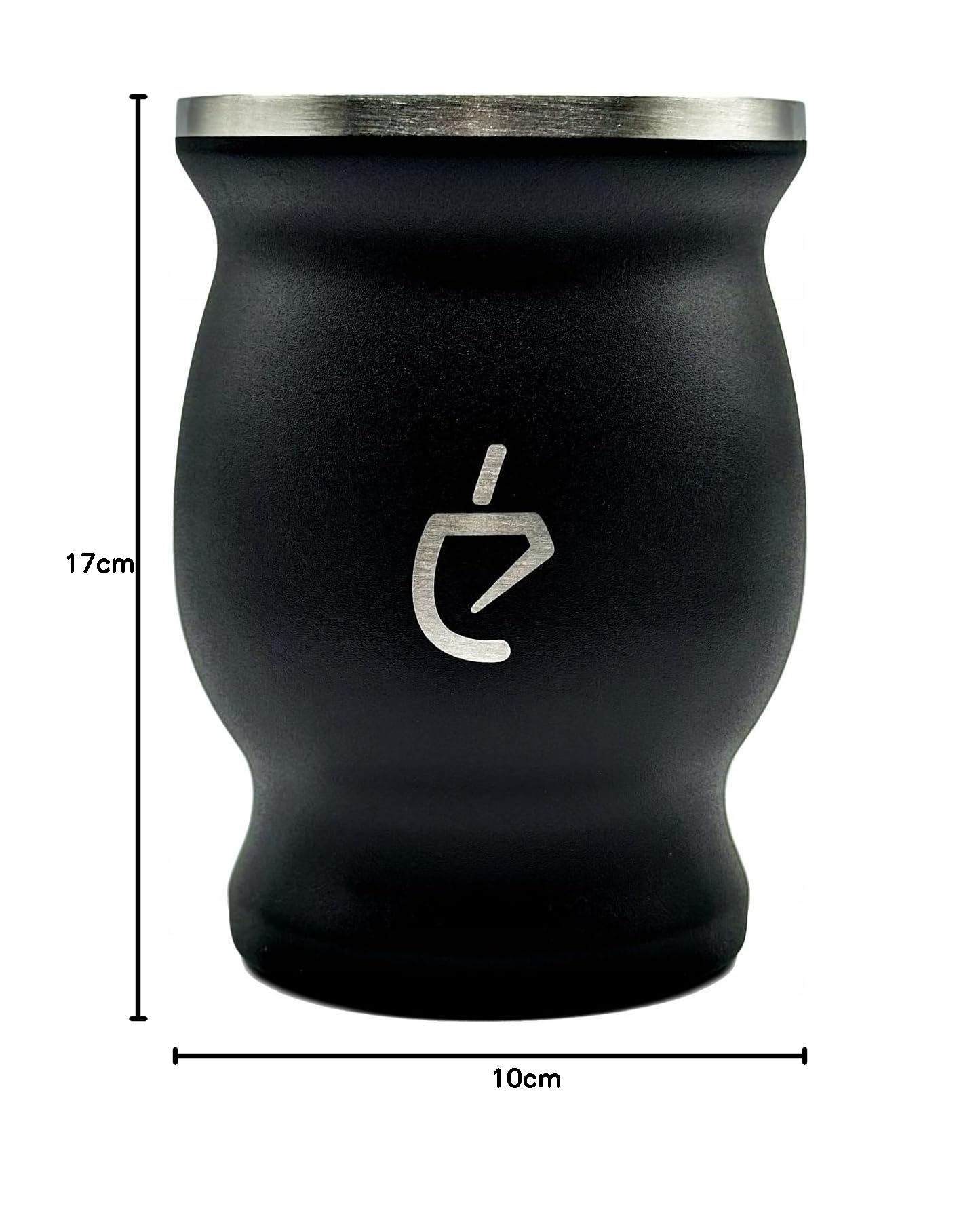 Set Termico Yerba Mate per Iniziare: Tazza da 230 ml con Coperchio, Bombilla Inox, Thermos da 1L e Spazzola – Kit Completo in Acciaio, Elegante Confezione Regalo