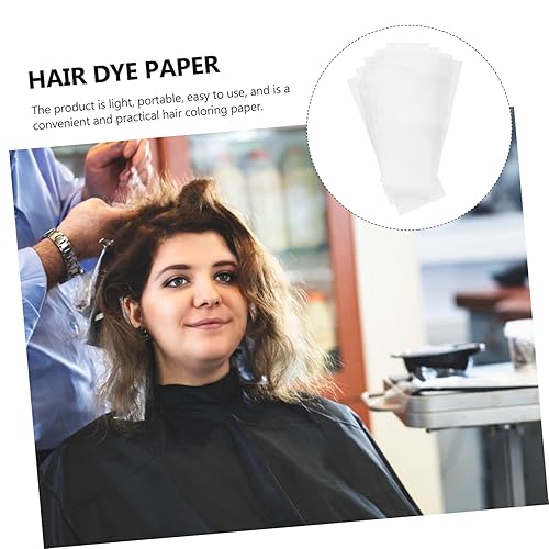 Professional Hair Coloring Strips - 50 Sheets Salon Highlights