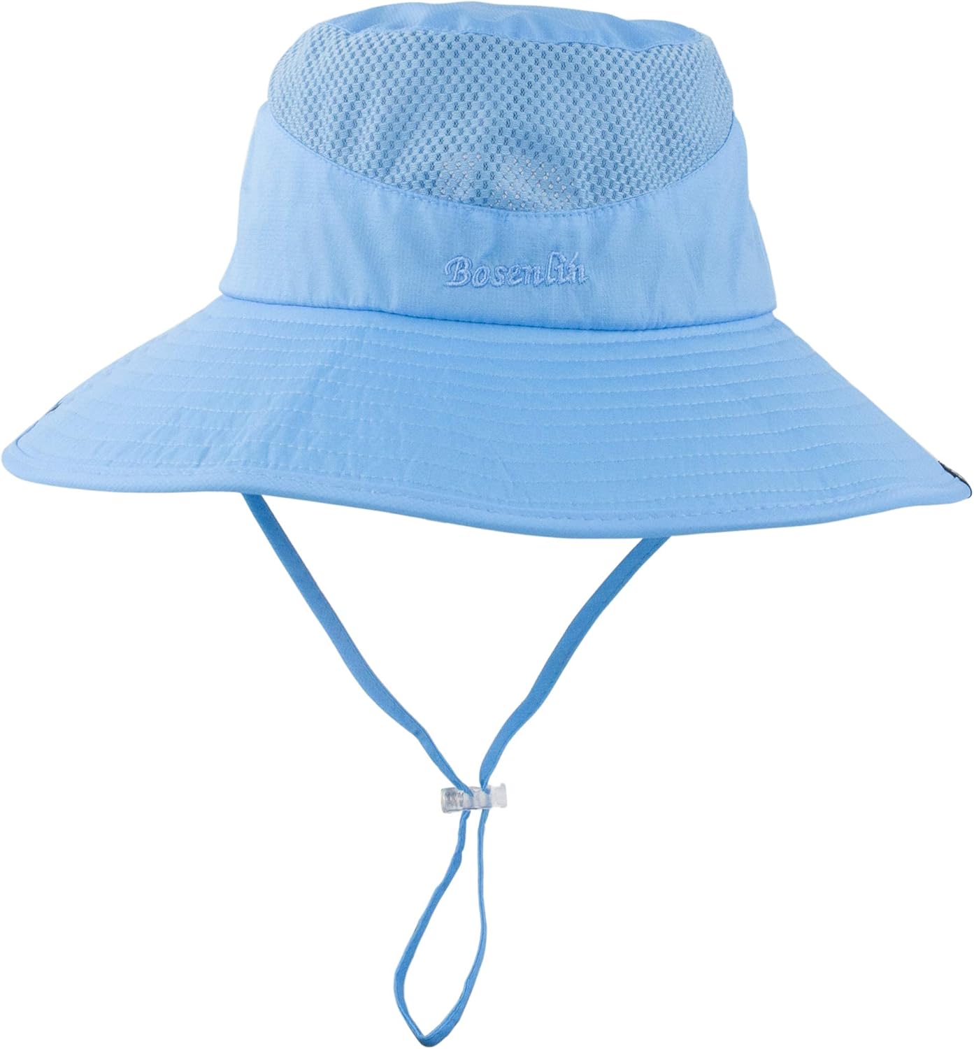 Women's Summer Sun Outdoor UV Protection Foldable Mesh Wide Brim Beach Fishing Bucket Hat - Image 2