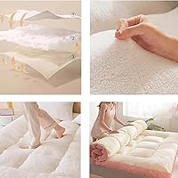 Vista 8 de Japanese Floor Mattress,Traditional Futon Topper Mattresses,Thicken Tatami Mat, Kids Adult Nap Bunk, Yoga Meditation