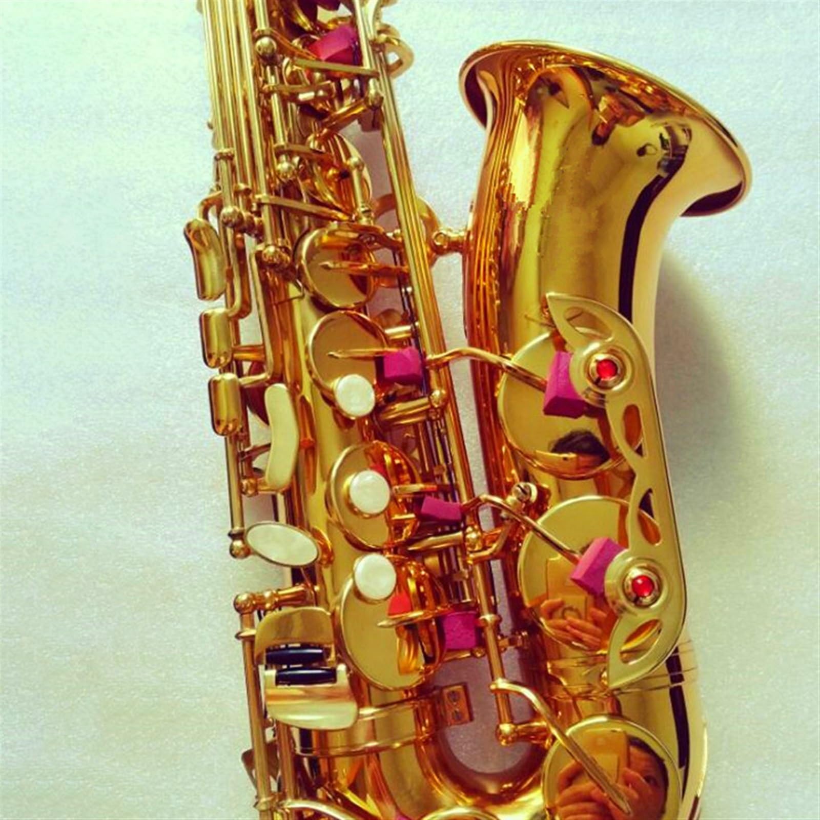 professionnel Saxophone Instruments De Musique À Vent Saxophone Alto Mib Doré Saxophone Mi Bémol Avec Bec Et Étui