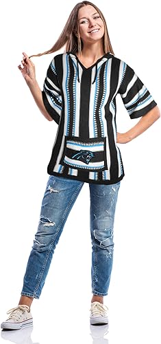 Vista 12 de Littlearth Sudadera con capucha para mujer NFL Baja Jersey Jerga-Hippie