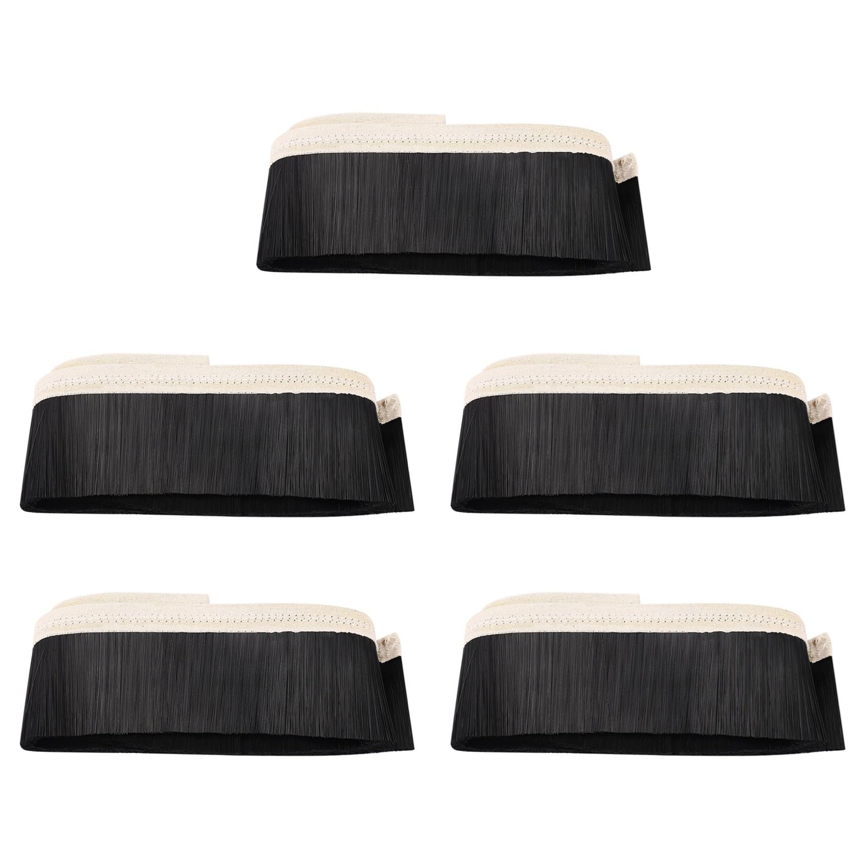 Jnchdghwa Black 5X Brush Vacuum Cleaner Dust Collector Engraving Machine Dust Cover For Cnc Router Spindle Motor (100 Mm)