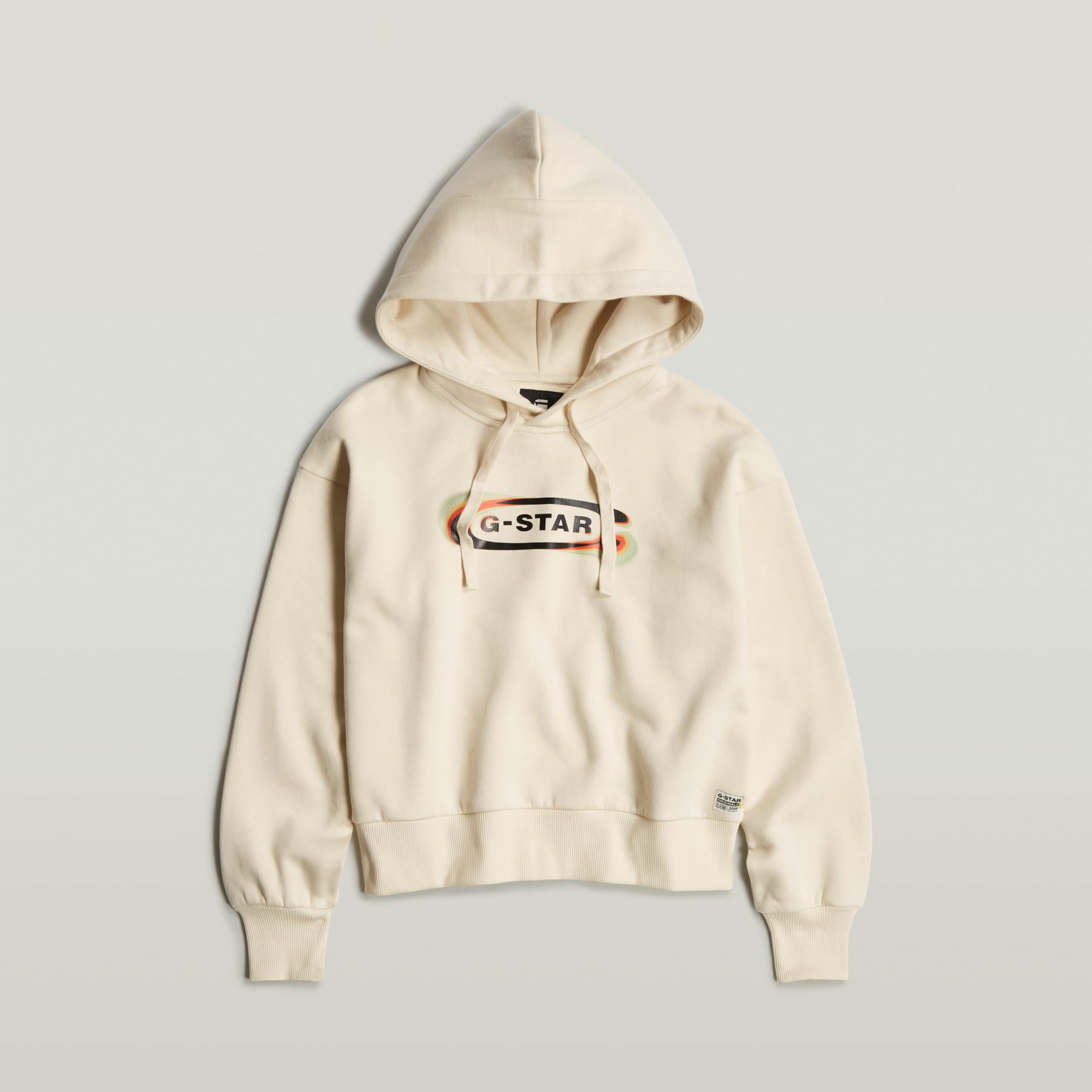 G-Star Old Skool Logo Loose Hoodie Sudadera con Capucha Mujer