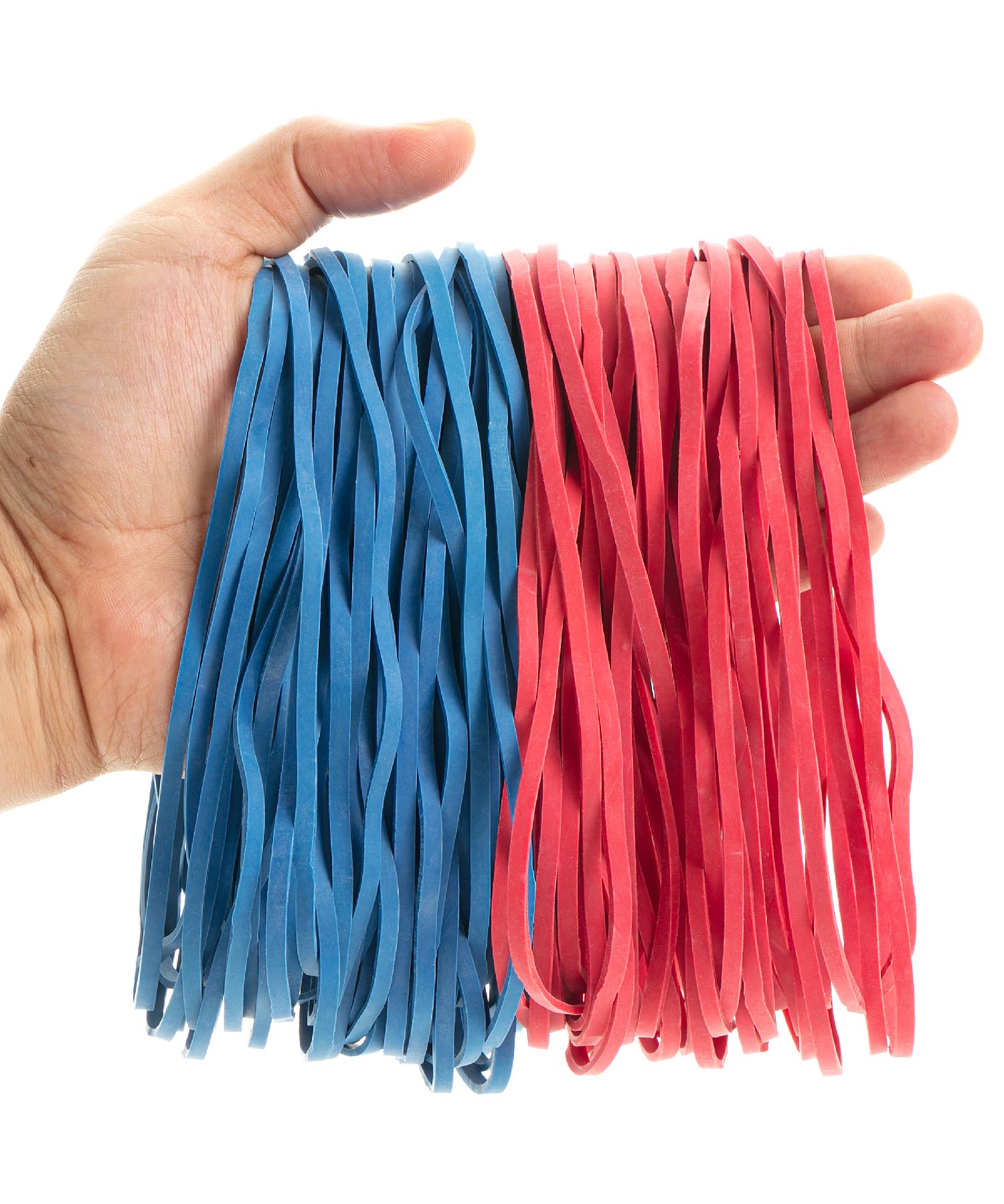 Mr. Pen- Large Rubber Bands, 7 Inch, 110 Pack, Blue and Red, Bulk Long Rubber Bands Office Supplies