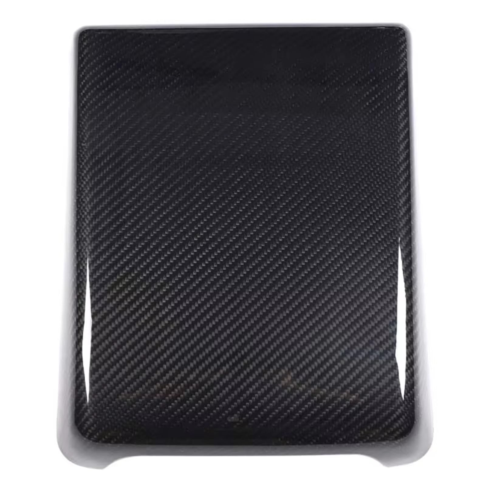 Pannello Copertura Console Centrale Per Jaguar Per F-Type 2013-2025 Vera Fibra Di Carbonio Car Center Console Bracciolo Box Copertura Protezione Trim Adesivo Center Consolle Cover
