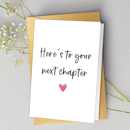 Miniatura 6 de Spercy Tarjeta de buena suerte del nuevo capítulo, nueva tarjeta de felicitación de trabajo, regalo de salida de trabajo para colega, tarjeta de