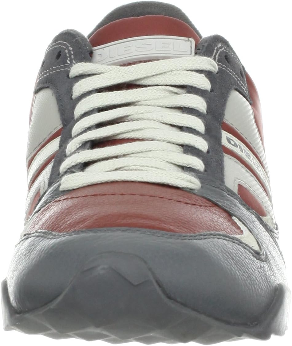 Diesel Men's Gunner Lace-Up Fashion Sneaker 13 Grey-ps873h4571