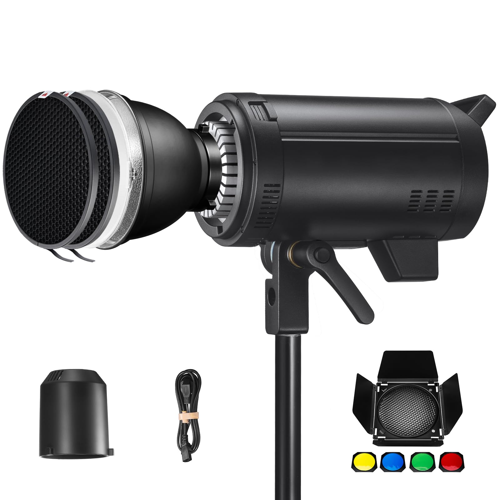 Godox DP600IIIV lampa błyskowa do studia stroboskopowego, 600 W, 5600 ± 200 K, temperatura barwowa Bowens Mount 2,4 G, bezprzewodowy system studyjny, na wesele, portret, moda