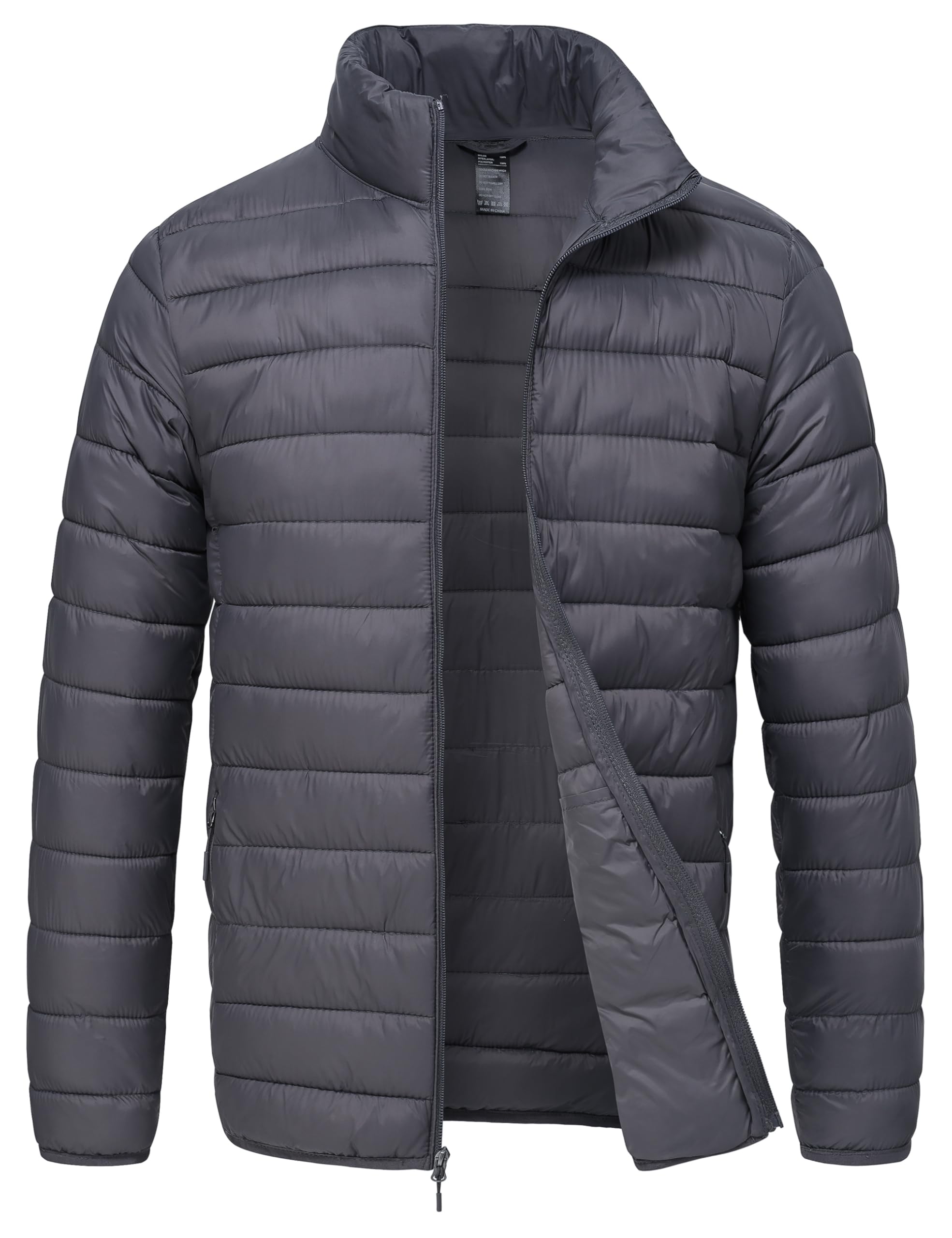 Rapoo Mens Puffer Jackets Lightweight Winter Jackets Coats Water Resistant Windproof Insulated