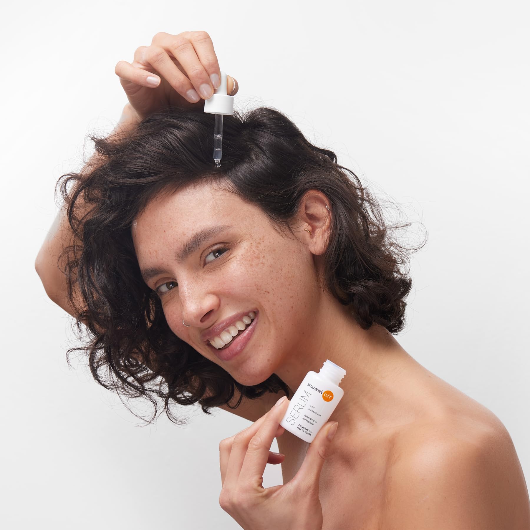 Sweat-Off Serum antyperspirantowe 30 ml przeciw poceniu się I serum przeciw poceniu się głowy I antyperspirant przeciwko poceniu się głowy