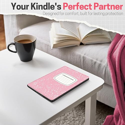 Miniatura 8 de TNP - Funda protectora para Kindle de 6 pulgadas, versión 2024 y 2022 de 11 generación, delgada, ligera, con función de apagado y encendido