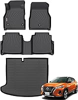 Vista 13 de Alfombrillas para Todo Tipo de Clima y Revestimiento para Maletero para Nissan Rogue 2021-2025 2026 (NO para Sport), Alfombrillas de Coche