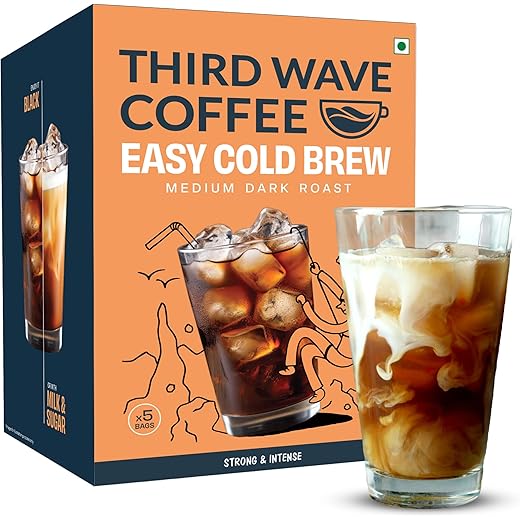 THIRD WAVE COFFEE ROASTERS Easy Cold Brew Coffee Medium Dark