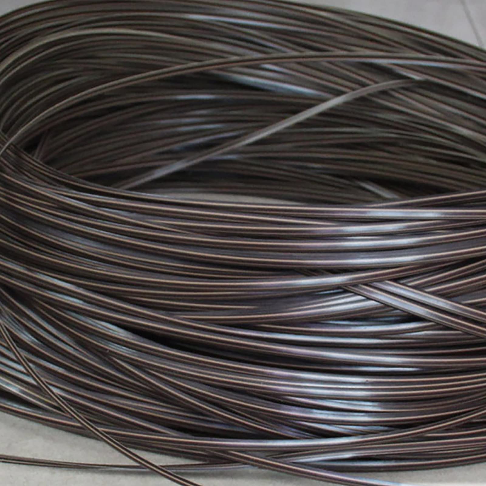 MoreiH Woven Rattan Material Synthetic Rattan Repair Material,500G Plastic Woven Rattan Repair Material Plastic Pe Wicker Repair Material,for Craft Projects