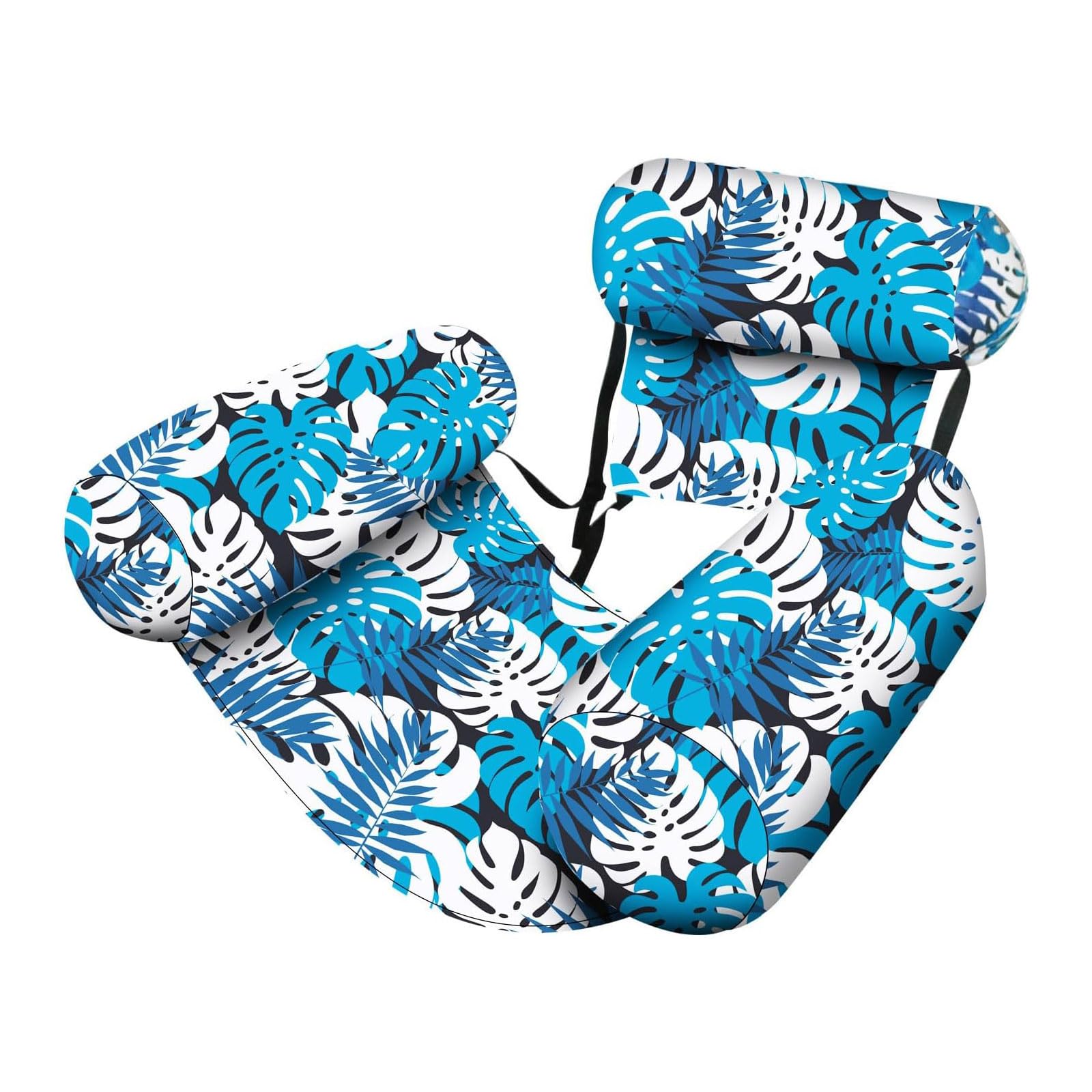Inflatable Pool Floats Adult,Floating Lounge Chairs,Blow up Pool Noodles for Adult Heavy Duty,Floating Chair for Party Summer Water Beach Lake Fun ﻿ ﻿ (Blue)