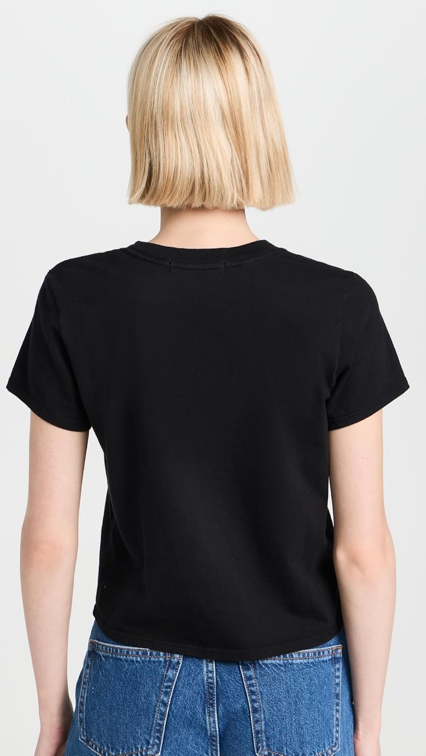 perfectwhitetee Women's Springsteen Supima Cotton Baby Tee - Image 3