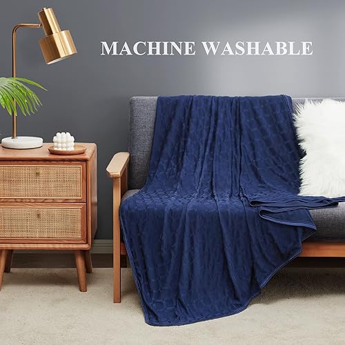 Miniatura 7 de Elegear Manta refrescante para personas que duermen con calor, absorbe el calor para mantenerte fresco en noches cálidas, manta ultra fresca para