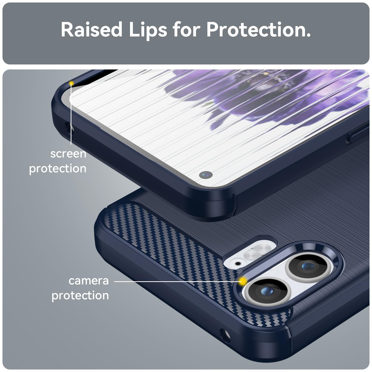 Kwmobile Housse Compatible Avec Nothing Phone (1) Coque