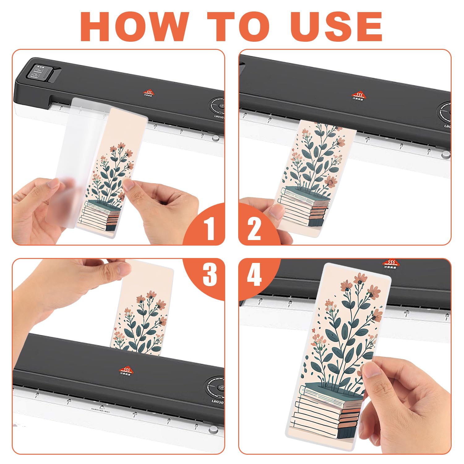 200pz Buste per Laminazione Segnalibri, 6x16cm Buste per Plastificazione a Caldo 0,125mm buste per Laminazione Termica per Amanti dei Libri Amanti della Natura