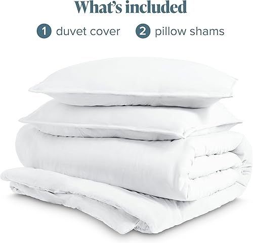 Miniatura 7 de Bare Home - Juego arenado de funda de edredón de tamaño completo, colección 1800 Premium  Funda fresca de edredón  Fundas de edredón supersuaves