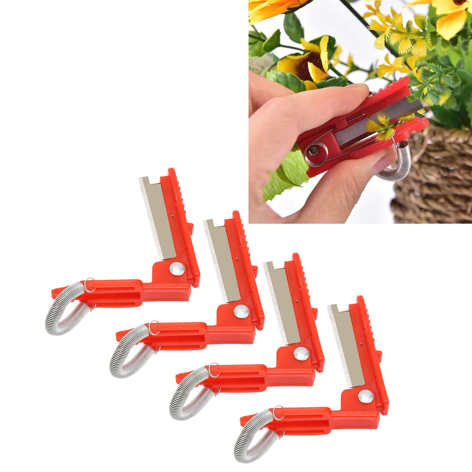 10 Pezzi Coltello per Potatura per Pollice Dispositivo Multifunzione per Raccogliere Frutta Coltello Multifunzionale, Giardinaggio con le Dita Piccolo Controllo per Giocare a tè