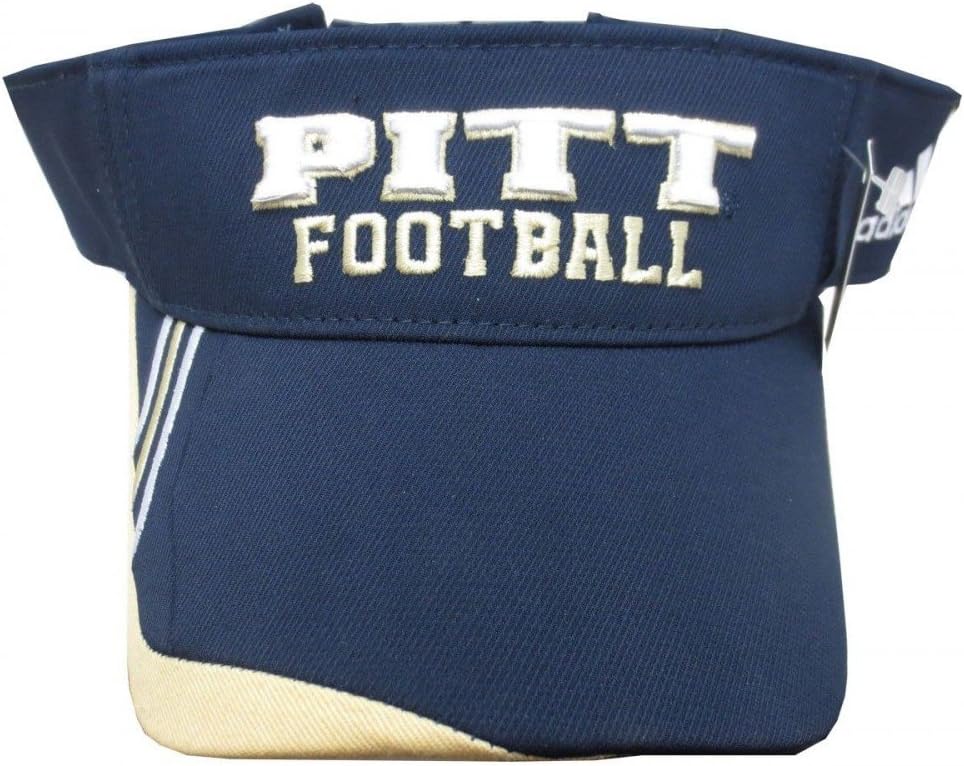 adidas Pitt Panthers Football Climalite Adjustable Visor
