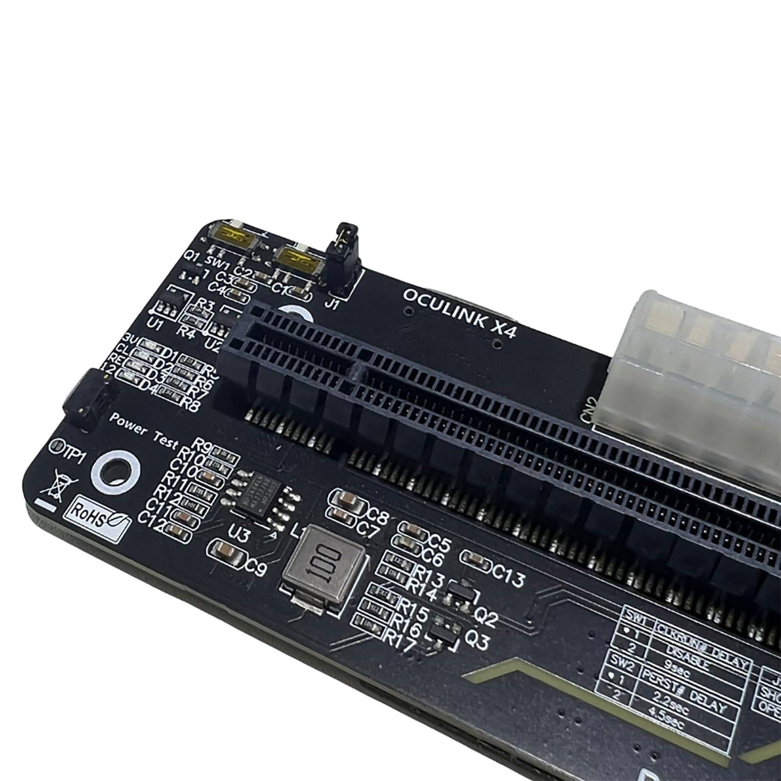 Kdouehg F9G F9934 F4C BK7 EGPU OCuLink GPU Dock M.2 NVMe vers