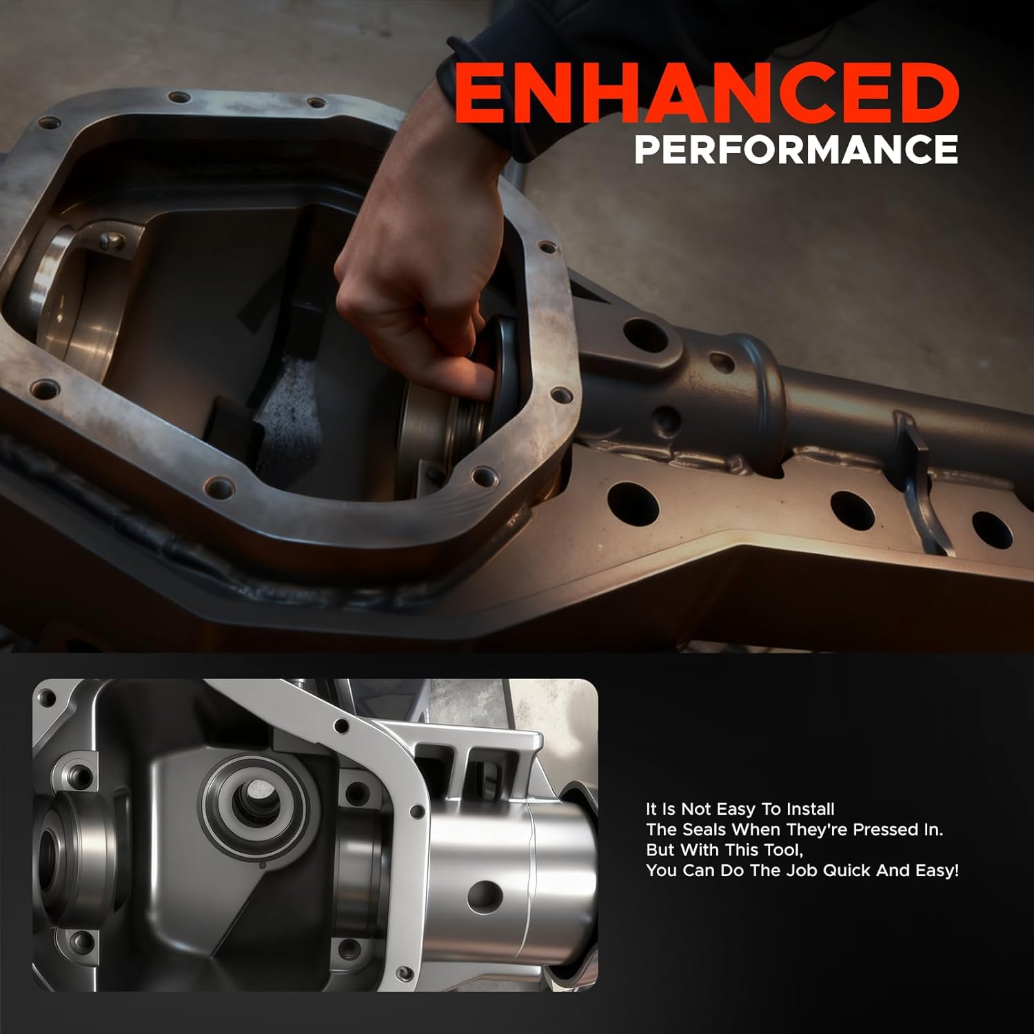 5041 Right Axle Seal Installer Tool 5041 for Dana 44, Compatible with Chrysler Dodge Jeep Ram, Replacement for 5041A-3