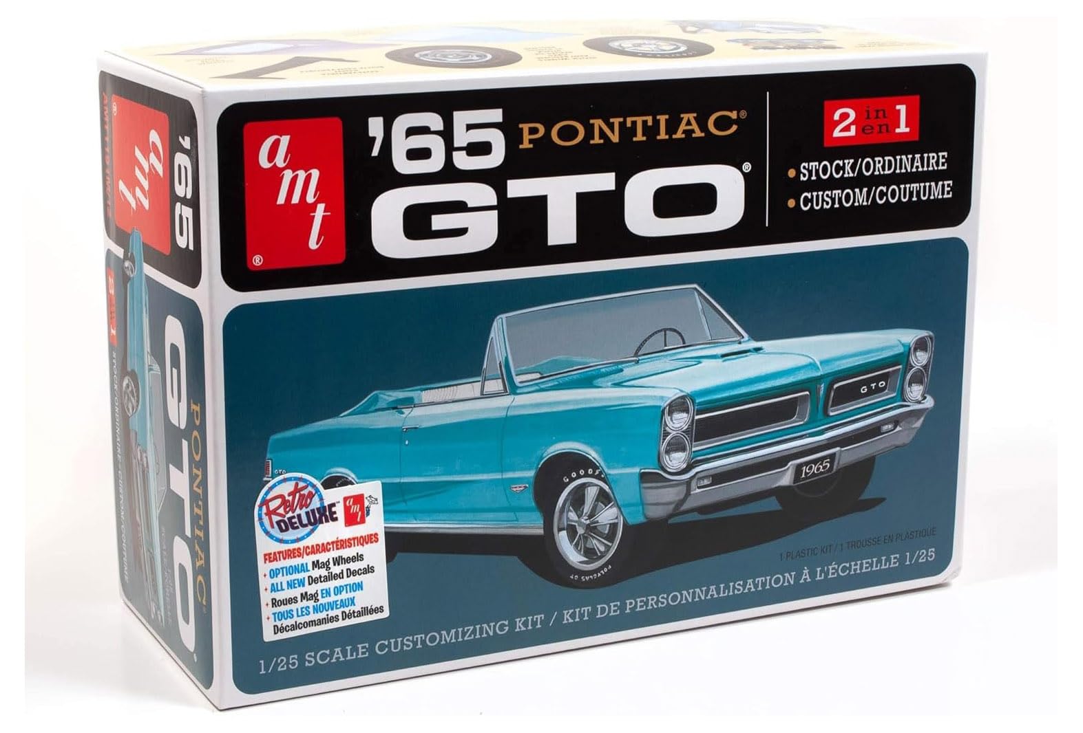 Amazon | AMT 1/25 1965年型 ポンティアック GTO (2in1