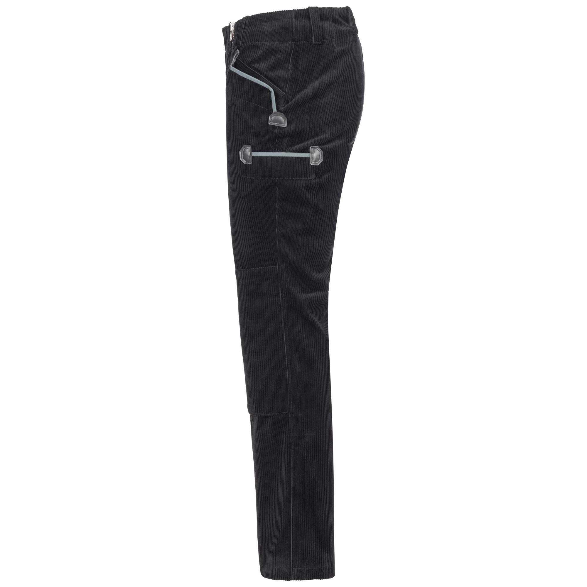 Zunfthose Trenkercord ohne Schlag, Kniepolstertaschen, 80% Baumwolle, 540 g/m², Robust & Langlebig – Ideal für Handwerker