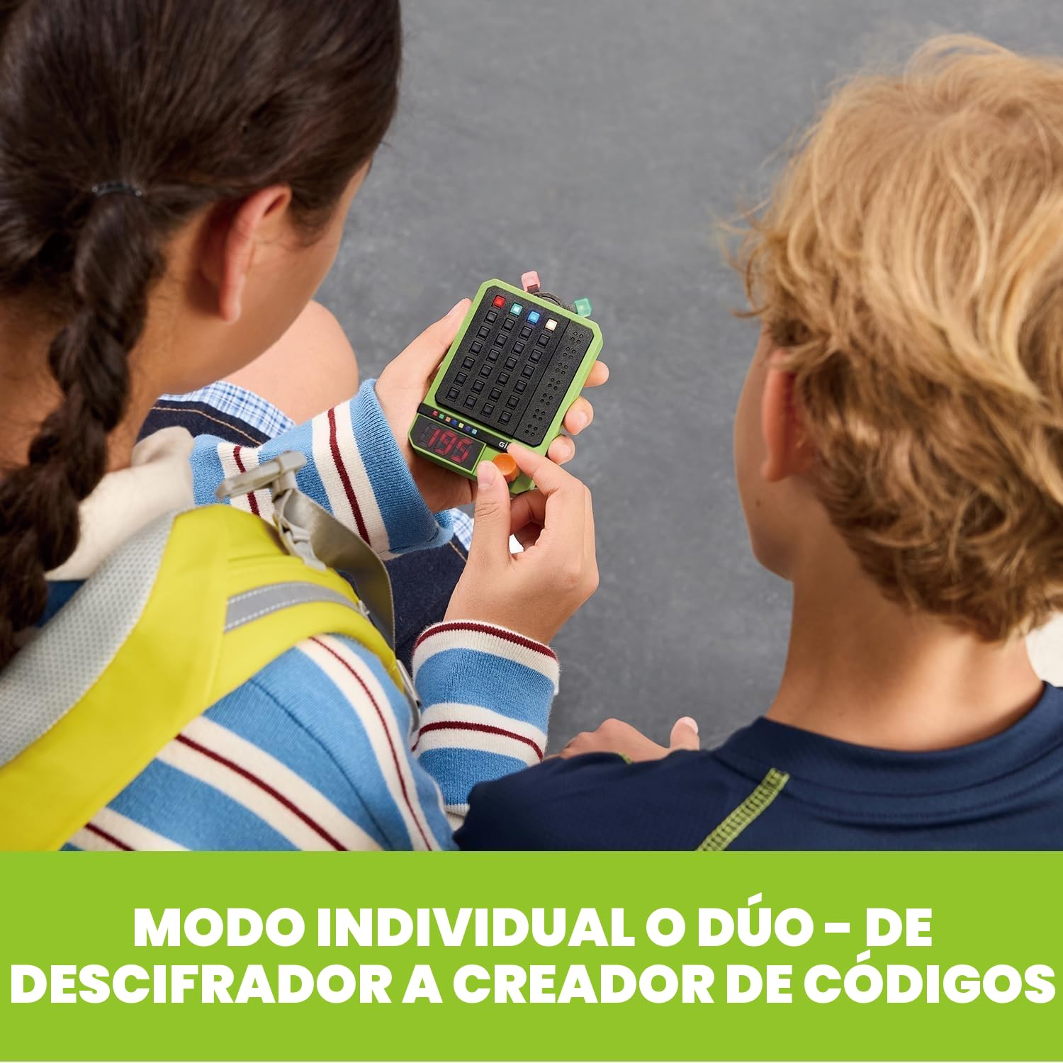GiiKER Super Decoder – Juego de descifrar códigos | 600 niveles | Adivinar códigos de color de 4 dígitos | Modo individual y en pareja | Juego de mesa portátil/de viaje/entrenamiento cerebral para
