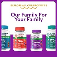 Vista 11 de SmartyPants Gomitas Multivitamínicas para Niños Pequeños - Fórmula Mejorada: Omega 3 (DHA/EPA), Vitaminas D3, C, Vitamina B12, B6, A, K y Zinc