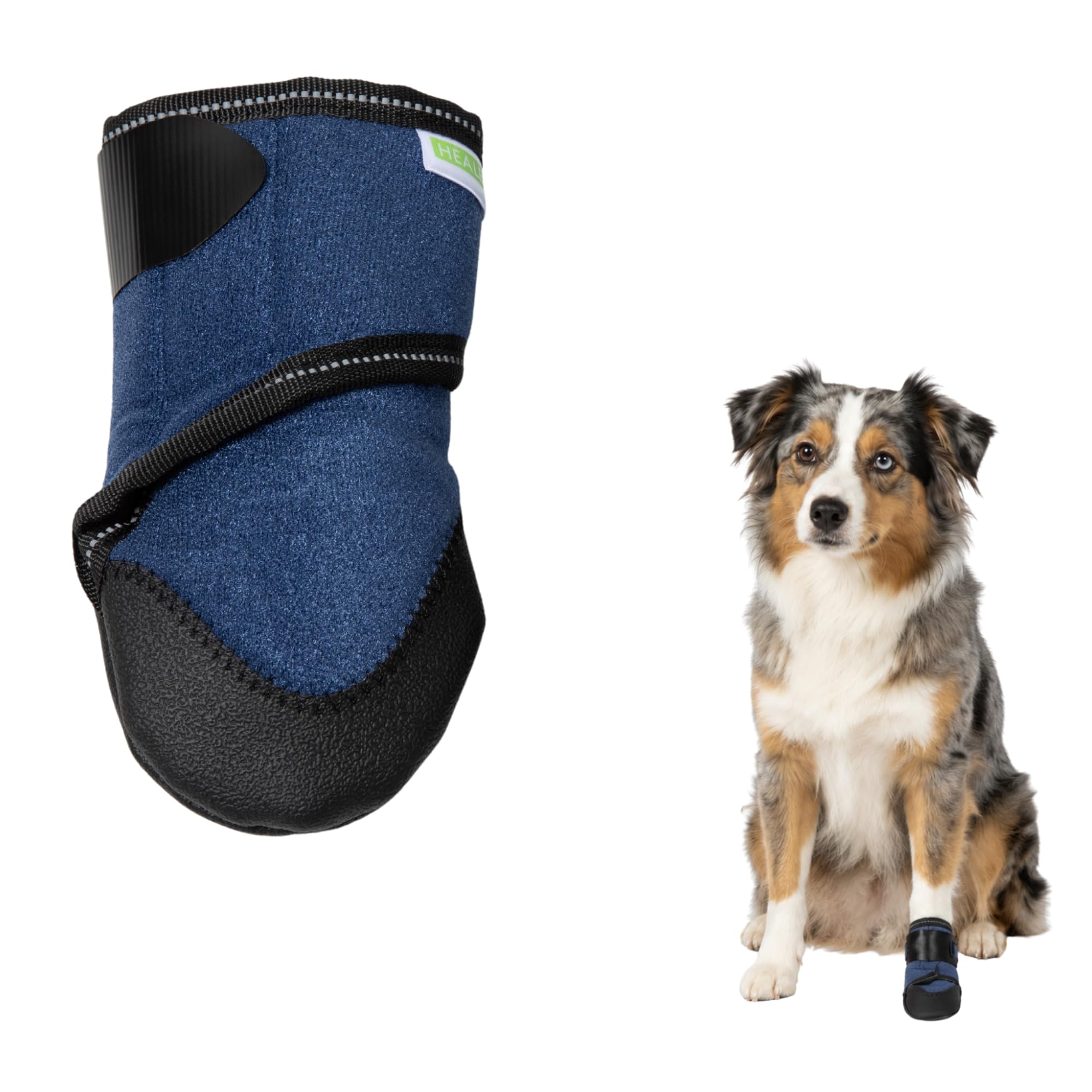 Healers PetCare Navy Medical Dog Boot