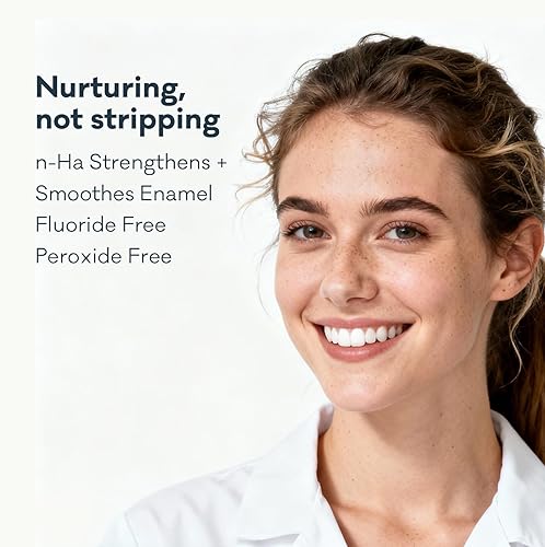 Miniatura 4 de Grin Blanqueamiento enzimático profesional con pasta de dientes nano hidroxiapatita, libre de flúor, reduce las biopelículas de placa, promueve la