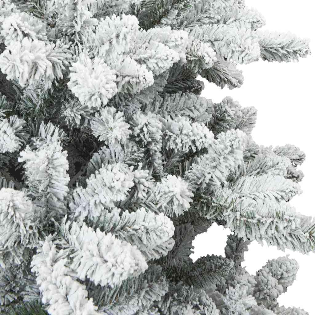 Künstlicher Weihnachtsbaum, Weiß, 150 cm, PVC und Stahl, mit Ständer