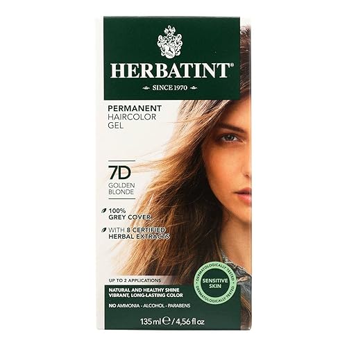 Herbatint Tinte de cabello rubio dorado 7d (1 kit) disponible en Yaxa Guatemala