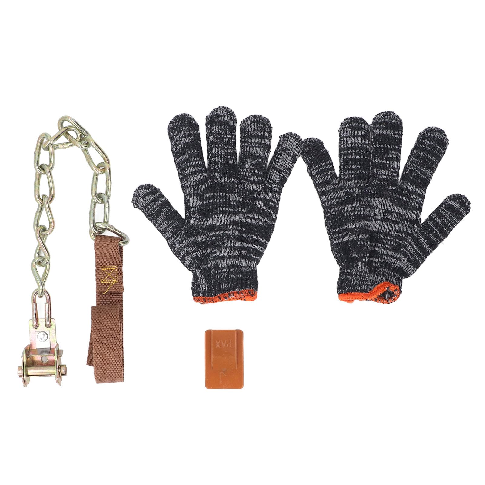 FLEXMAN 8PCS Cadena Antideslizante para Neumáticos de Nieve, Cadena Antideslizante Universal Engrosada de Aleación de Acero para Camioneta SUV Automóvil Ancho Neumático 165~265Mm