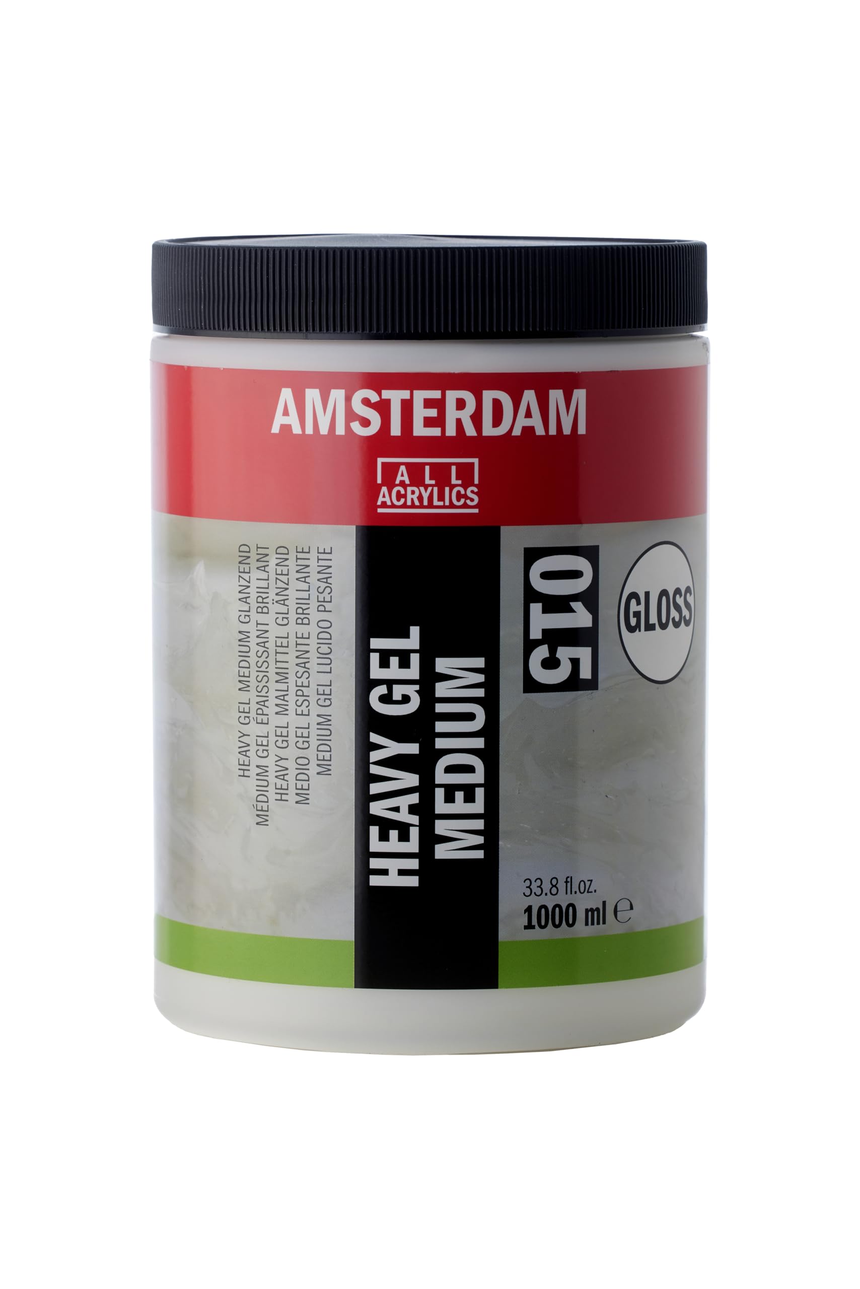 Amsterdam Heavy Gel Medium Gloss 015 1000ml pour épaissir la peinture et donner du relief