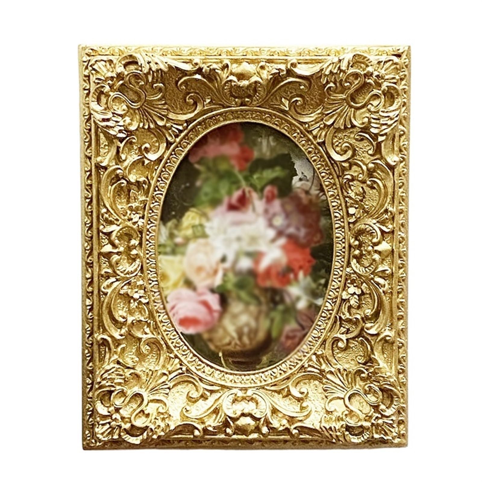 KLerDH Picture Frames, Wall Hanging Resin Small Picture Frame Table