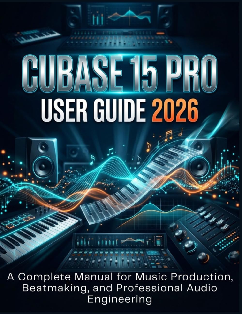 Cubase 15 Pro User Guide 2026: A Complete Manual for Music Production, Beatmaking, and Professional Audio Engineering