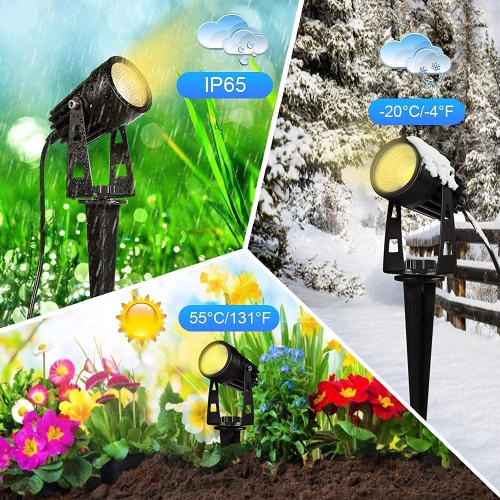 Buy Greenclick Landscape Lighting, 3W 12V Extendable Low Voltage 6 in 1