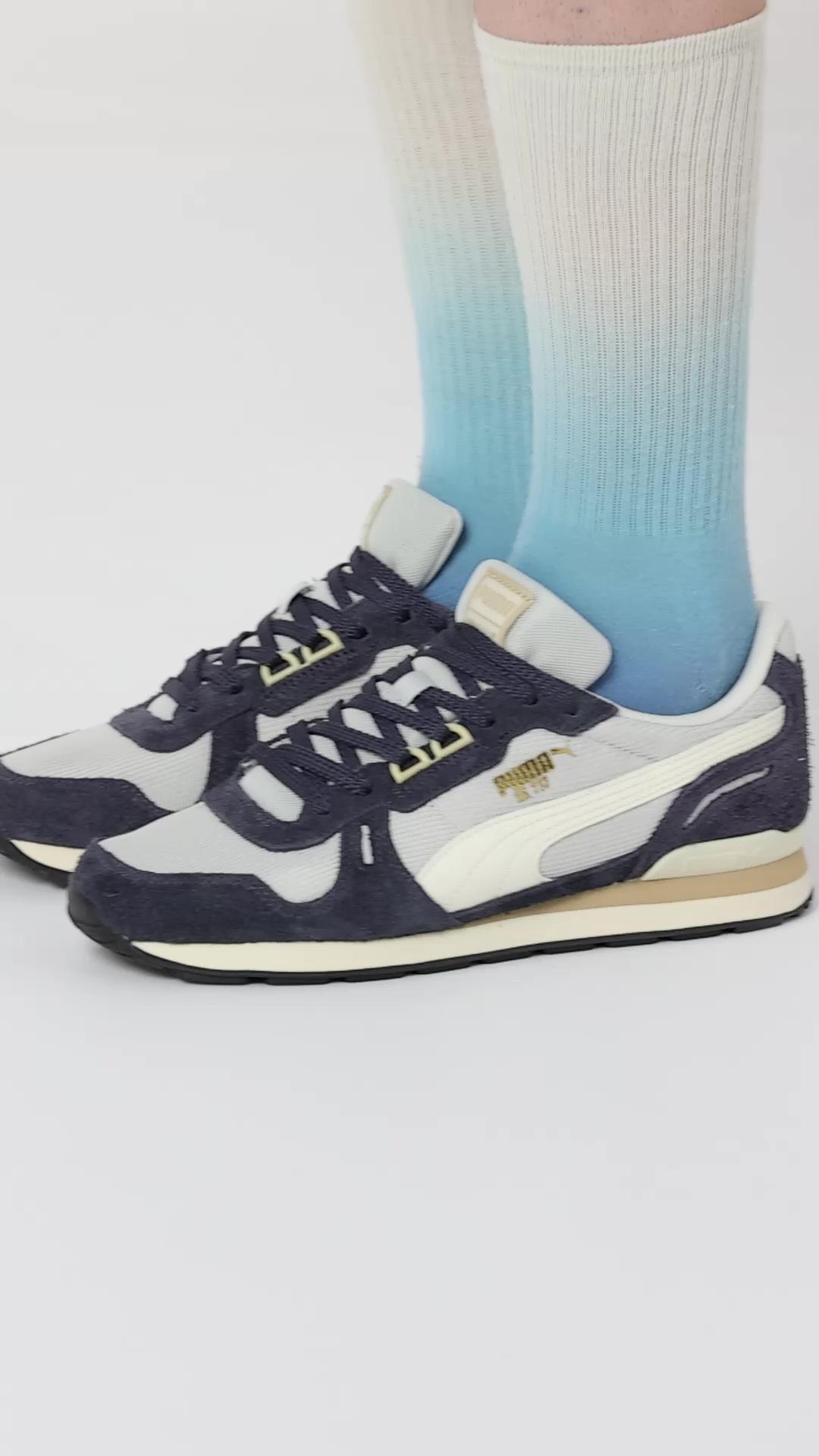 Buy PUMA | RX 737 Vintage Comfort Sneakers | Glacial Gray-Galactic