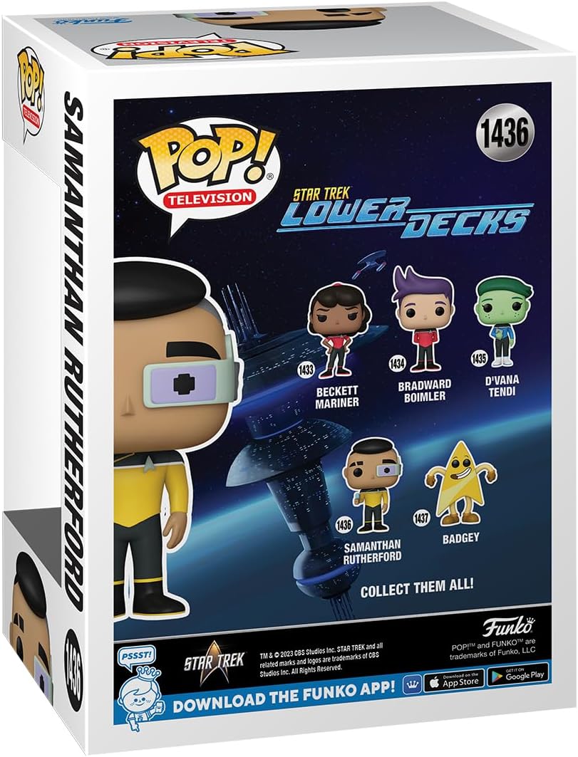 Funko POP! TV: Star Trek LD - Samanthan Rutherford - Collectable Vinyl Figure - Gift Idea - Official Merchandise - for Kids & Adults - Cartoons Fans - Model Figure for Collectors and Display