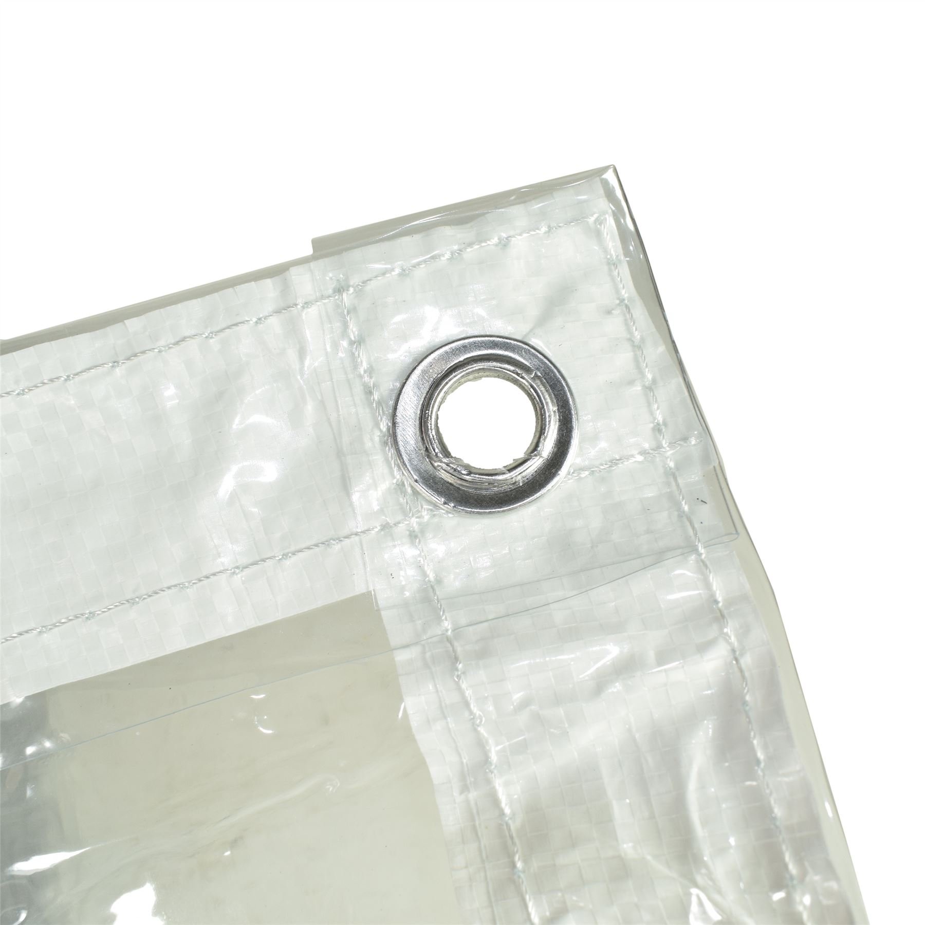 AB Tools Frosted PVC Tarpaulin Sheet Cover Rain/Waterproof 2m x 3m Market Stalls