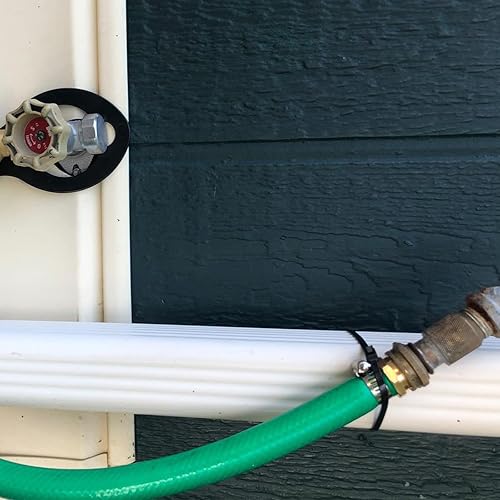 Miniatura 4 de AOPANDA Adaptador de manguera de jardín, lengüeta de 34 pulgadas x 34 pulgadas macho GHT rosca macho manguera de agua de latón macizo, conector de