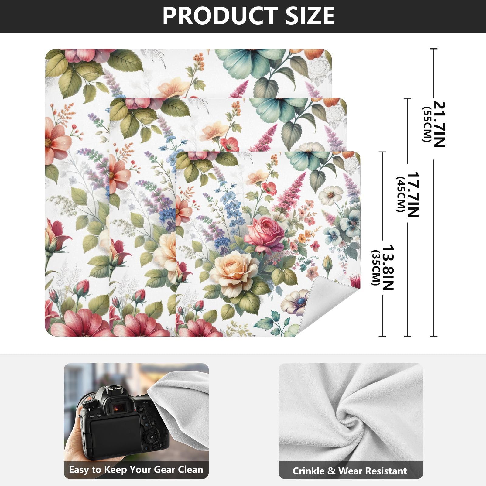 ODAWA Vintage Floral 13.8