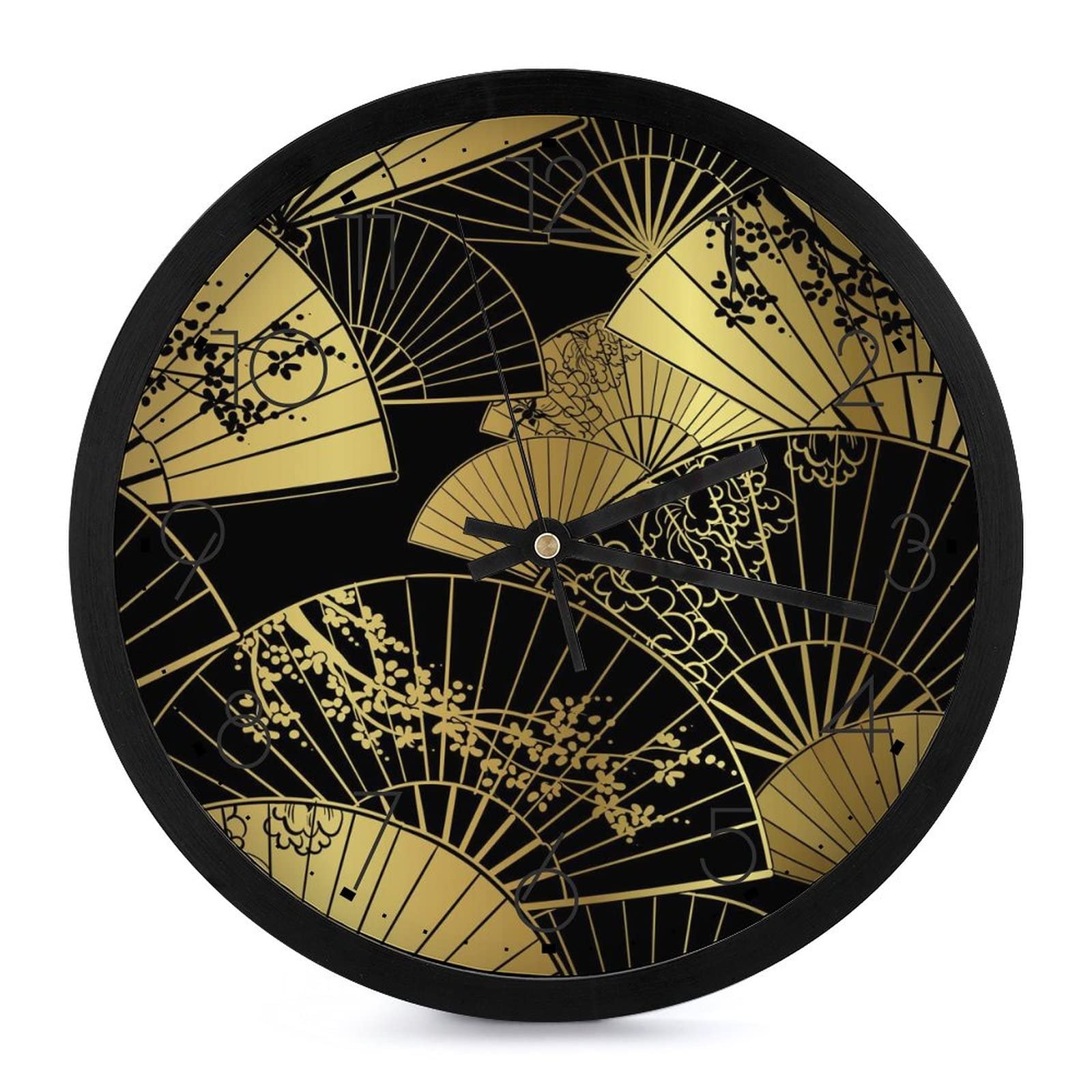 Horloge japonaise moderne pour salon et bureau silencieuse